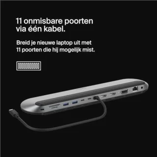 Universeel USB-C Docking Station - Zwart
