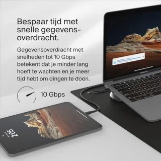 Universeel USB-C Docking Station - Zwart