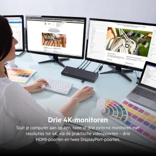 Universeel USB-C Dockingstation 11‑in‑1