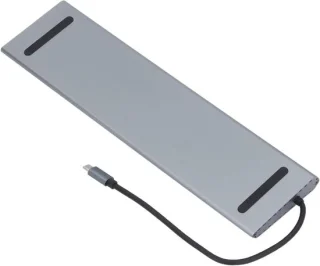 Universeel USB-C Hub Dockingstation - Grijs