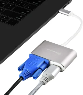 Universeel USB-C naar HDMI & VGA Adapter - Type-C Converter