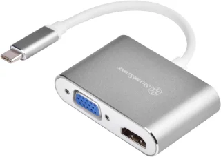 Universeel USB-C naar HDMI & VGA Adapter - Type-C Converter