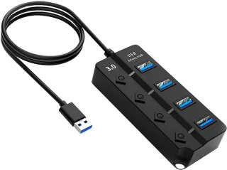 Universeel USB Hub 4-poorts