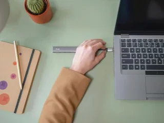 Universeel USB Hub 4‑poorts (USB‑A) - Grijs