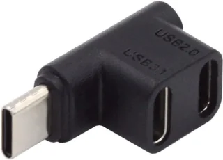 Universeel USB‑C 2‑poorts Hub