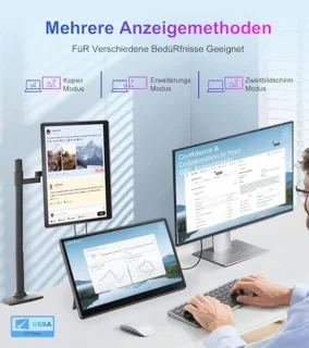 Universele 13,3 inch Draagbare Touchscreen Monitor