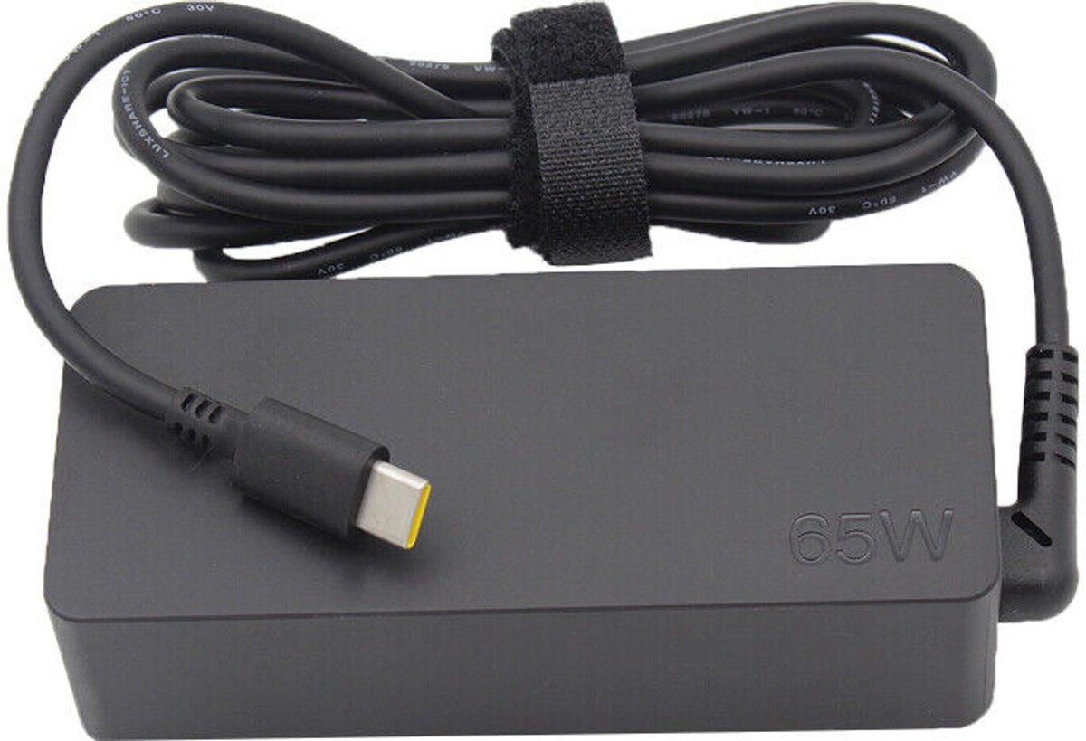 Universele 65W USB-C oplader voor laptops en mobiel
