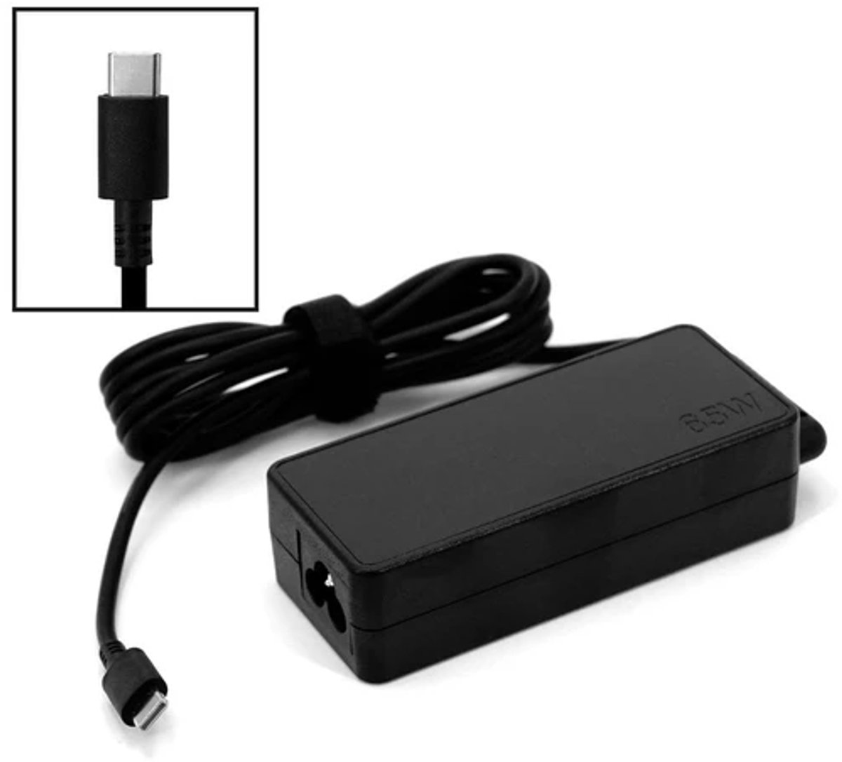 Universele 65W USB-C oplader voor laptops en mobiel