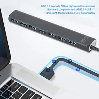Universele 7-in-1 USB 3.0 Hub
