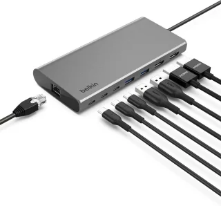 Universele 8-in-1 USB-C Hub