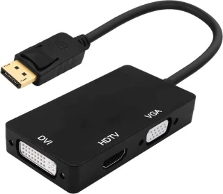 Universele DisplayPort Adapter HDMI/VGA/DVI