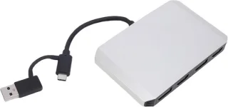 Universele USB-C Dual DisplayPort Adapter