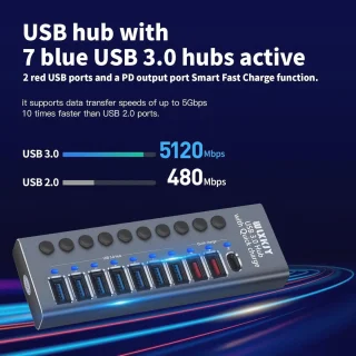 Universele USB-hub 3.0
