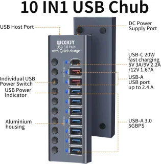 Universele USB-hub 3.0