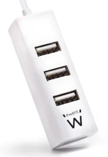 USB 2.0 hub 4-poorts wit