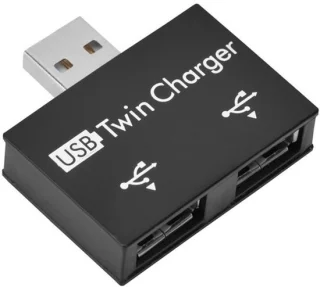 USB 2.0-hub met 2 poorten