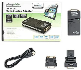 USB 2.0 Video Adapter (VGA/DVI/HDMI)