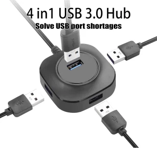 USB 3.0 4-poorts hub