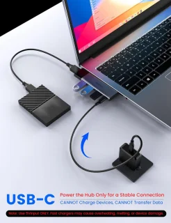 USB 3.0 5-poorts hub