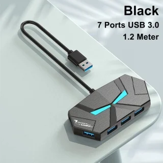 USB 3.0 7-poorts Hub (Type-C)
