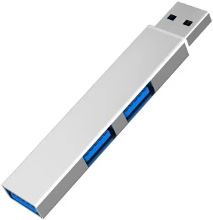 USB 3.0 adaptersplitter 1-naar-3, 2-delig