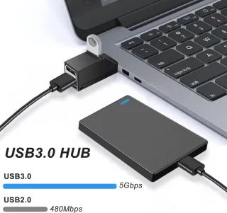 USB 3.0 Hub 3-poorts