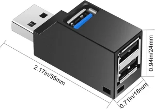 USB 3.0 Hub 3-poorts