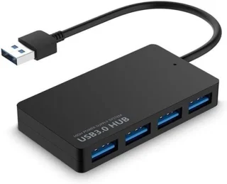 USB 3.0-hub 4 poorten verdeler voor laptop en pc