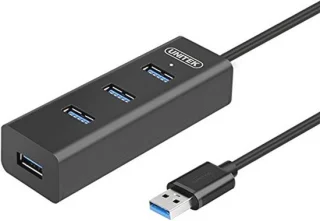 USB 3.0-hub 4-poorts met Micro-USB-aansluiting