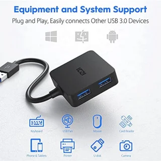 USB 3.0 Hub - 4-poorts