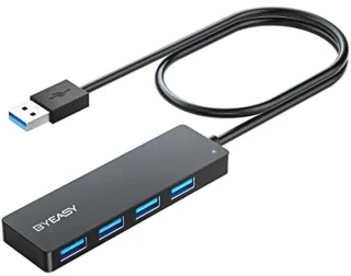 USB 3.0 Hub 4-poorts voor laptop