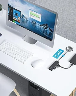 USB 3.0 Hub 4-poorts voor laptop
