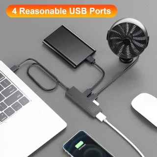 USB 3.0 Hub met verlengkabel