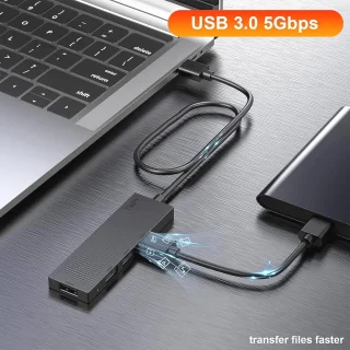 USB 3.0 Hub met verlengkabel