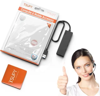 USB 3.0 Hub met verlengkabel