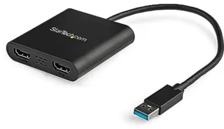 USB 3.0 naar Dual HDMI Adapter - Externe videokaart
