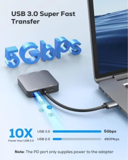 USB 3.0 naar Dual HDMI Adapter