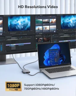USB 3.0 naar Dual HDMI-adapter