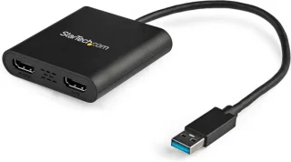 USB 3.0 naar Dubbele HDMI Adapter - Externe Videokaart