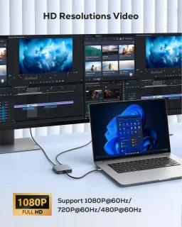 USB 3.0 naar dubbele HDMI-adapter