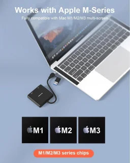 USB 3.0 naar dubbele HDMI-adapter
