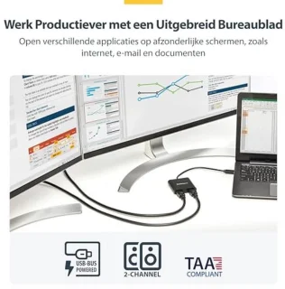 USB 3.0 naar HDMI Adapter - Externe videokaart