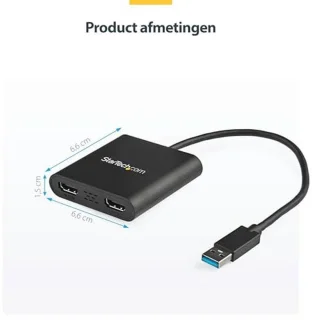 USB 3.0 naar HDMI Adapter - Externe videokaart