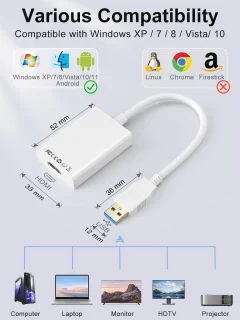 USB 3.0 naar HDMI-adapter