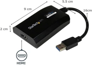 USB 3.0 naar HDMI Dual Monitor Adapter