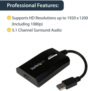 USB 3.0 naar HDMI Dual Monitor Adapter