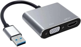 USB 3.0 naar HDMI VGA converter