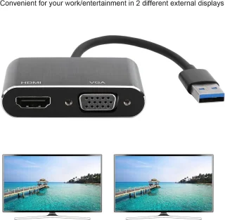 USB 3.0 naar HDMI/VGA Adapter