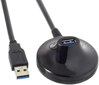 USB 3.0 Type-A verlengkabel M naar F 0,8 m