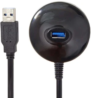 USB 3.0 Type-A verlengkabel M naar F 0,8 m
